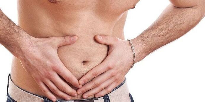 bolovi u trbuhu s kroničnim prostatitisom